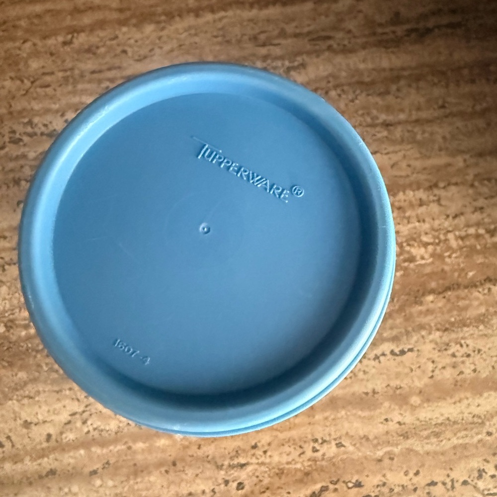 Tupperware Modular Mate with blue lid
